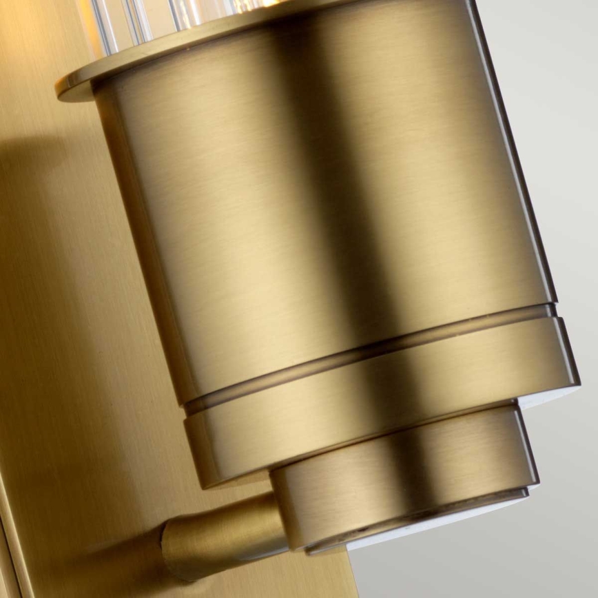 Quintiesse - Стенно осветително тяло за баня WELLINGTON 1xE27/60W/230V IP44 златно