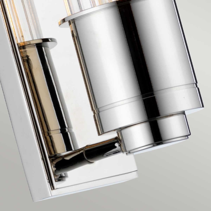 Quintiesse - Стенно осветително тяло за баня WELLINGTON 1xE27/60W/230V IP44 лъскав хром