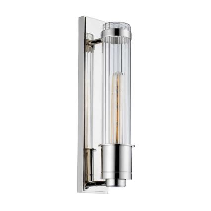 Quintiesse - Стенно осветително тяло за баня WELLINGTON 1xE27/60W/230V IP44 лъскав хром