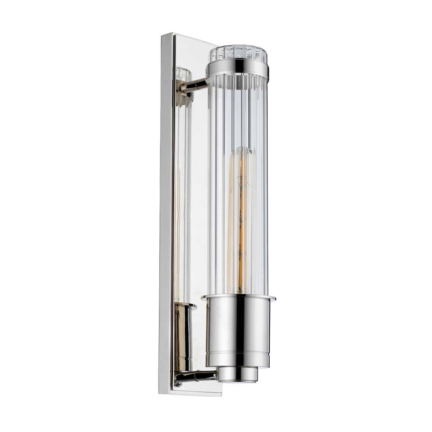Quintiesse - Стенно осветително тяло за баня WELLINGTON 1xE27/60W/230V IP44 лъскав хром