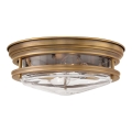 Quintiesse - Външно таванно осветително тяло HADRIAN 2xE27/40W/230V Ø 30,5 см IP44 бронзово