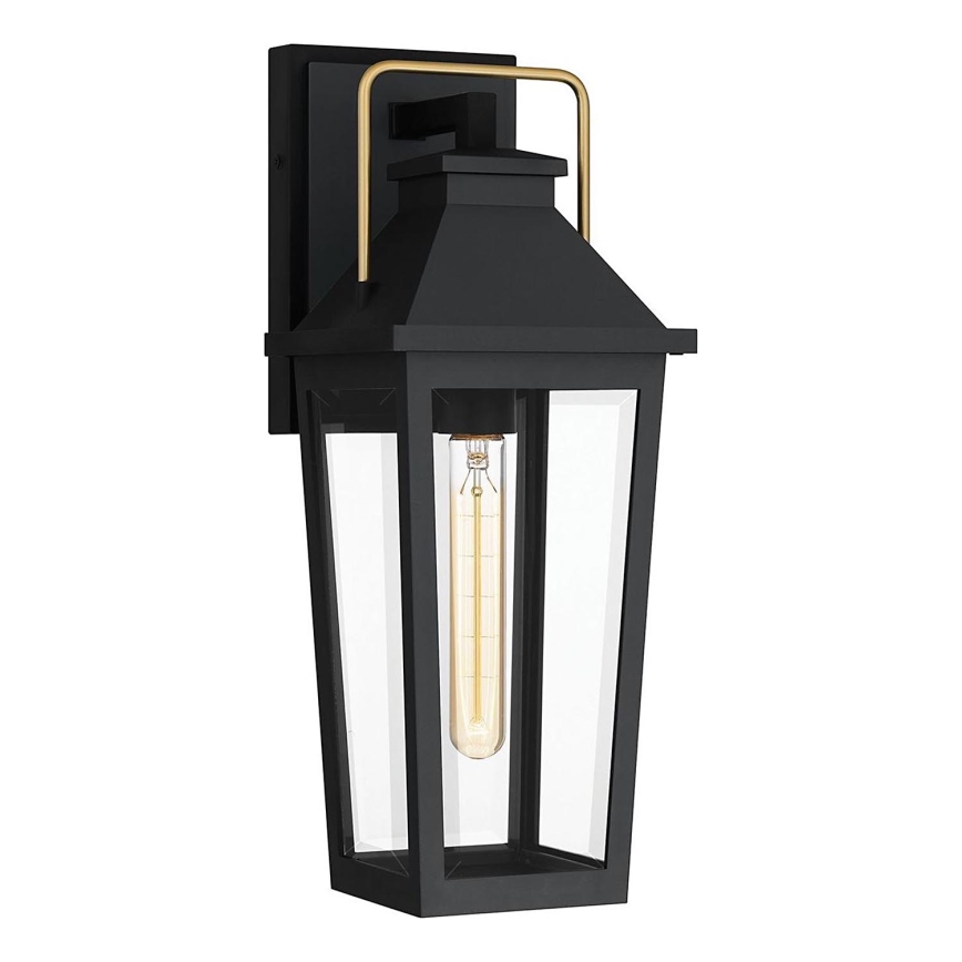 Quoizel - Екстериорен аплик BUCKLEY 1xE27/40W/230V IP44 черен