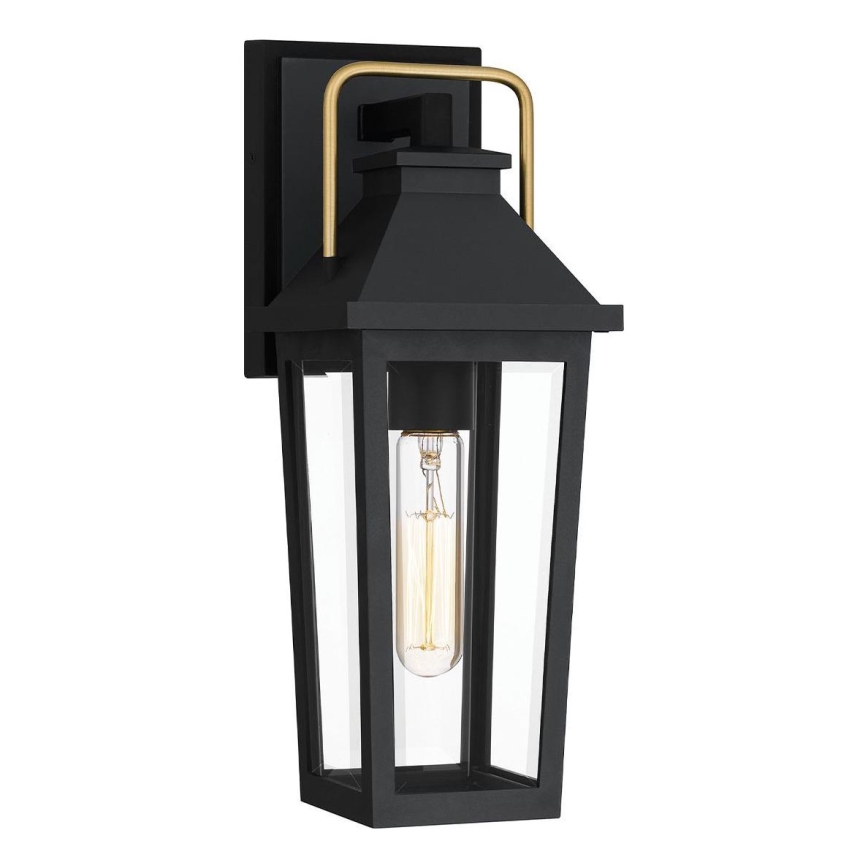 Quoizel - Екстериорен аплик BUCKLEY 1xE27/40W/230V IP44 черен
