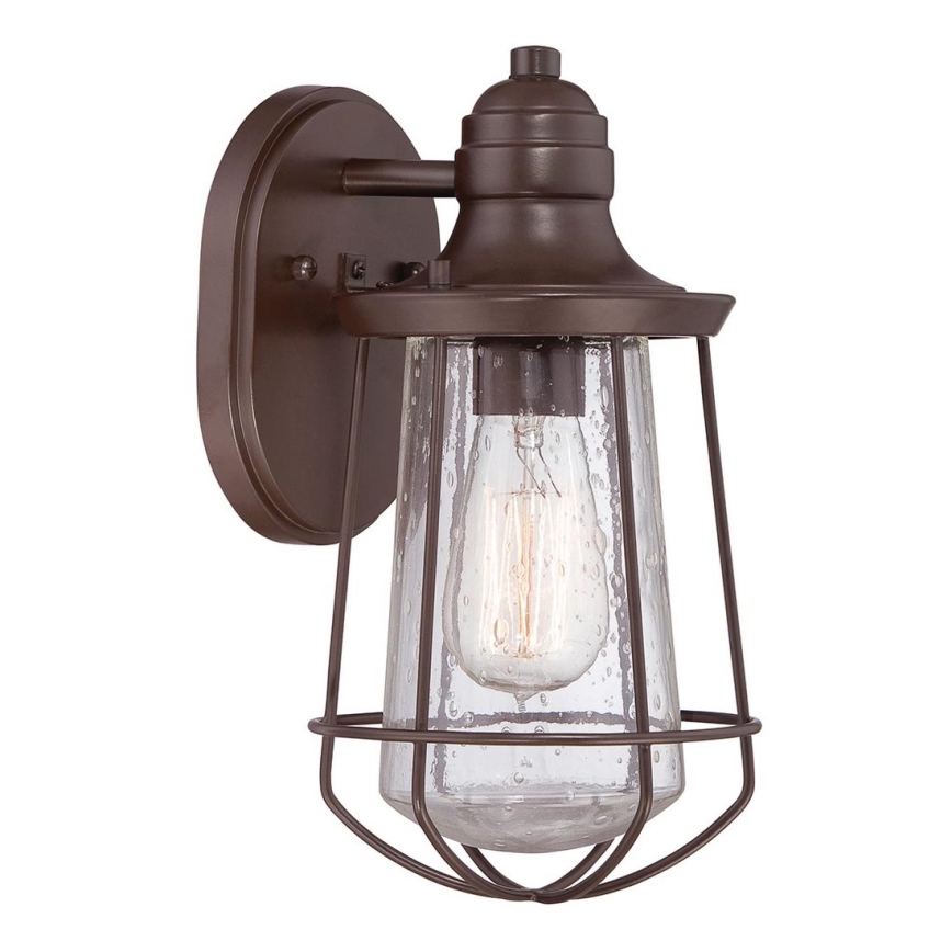 Quoizel - Екстериорен аплик MARINE 1xE27/60W/230V IP44 кафяв