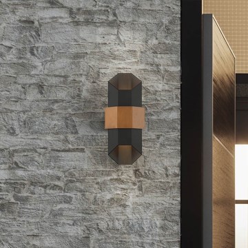 Quoizel - LED Екстериорен аплик CHASM 2xLED/5,5W/230V IP44