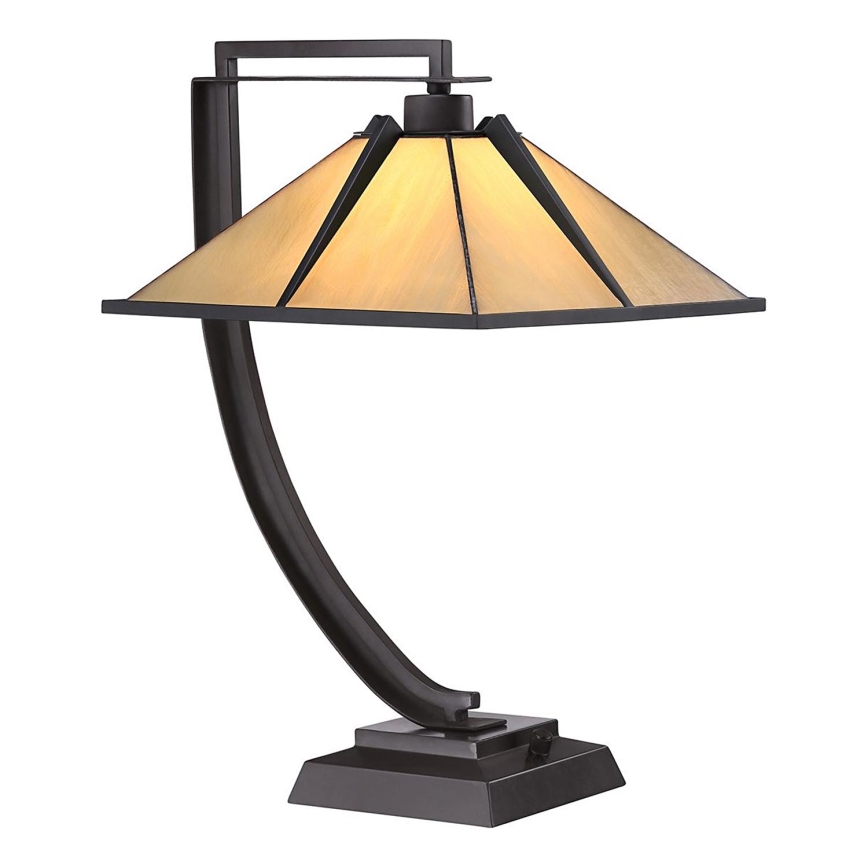 Quoizel - Настолна лампа POMEROY 1xE27/60W/230V