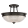 Quoizel - Полилей за повърхностен монтаж MANTLE 2xE27/60W/230V бронзов