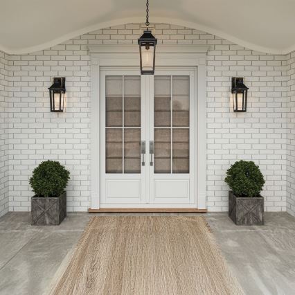 Quoizel - Външно стенно осветително тяло BUCKLEY M 1xE27/40W/230V IP44 черно