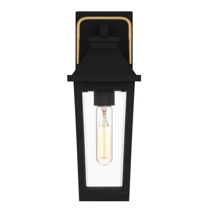 Quoizel - Екстериорен аплик BUCKLEY 1xE27/40W/230V IP44 черен