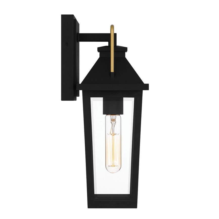 Quoizel - Екстериорен аплик BUCKLEY 1xE27/40W/230V IP44 черен