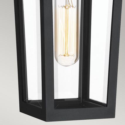 Quoizel - Екстериорен аплик BUCKLEY 1xE27/40W/230V IP44 черен