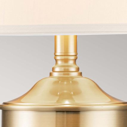 Quoizel - Настолна лампа DENNISON 1xE27/60W/230V златист