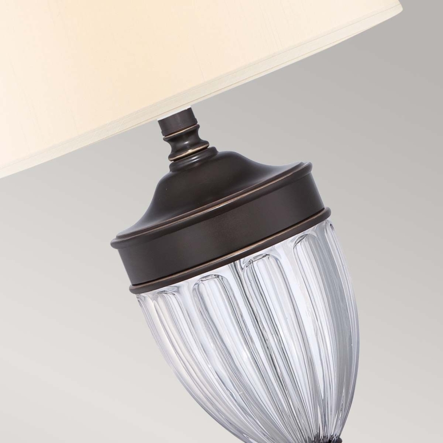 Quoizel - Настолна лампа DENNISON 1xE27/60W/230V бронзов