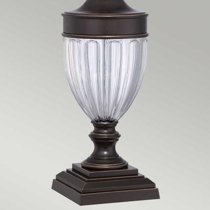 Quoizel - Настолна лампа DENNISON 1xE27/60W/230V бронзов