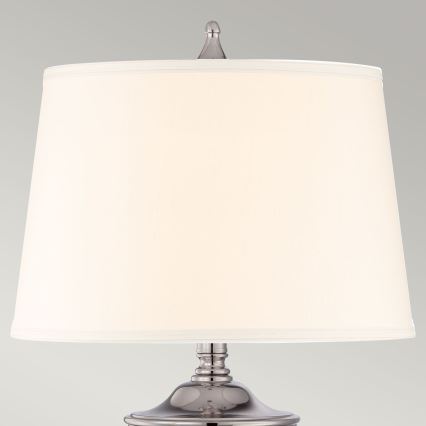 Quoizel - Настолна лампа DENNISON 1xE27/60W/230V лъскав хром