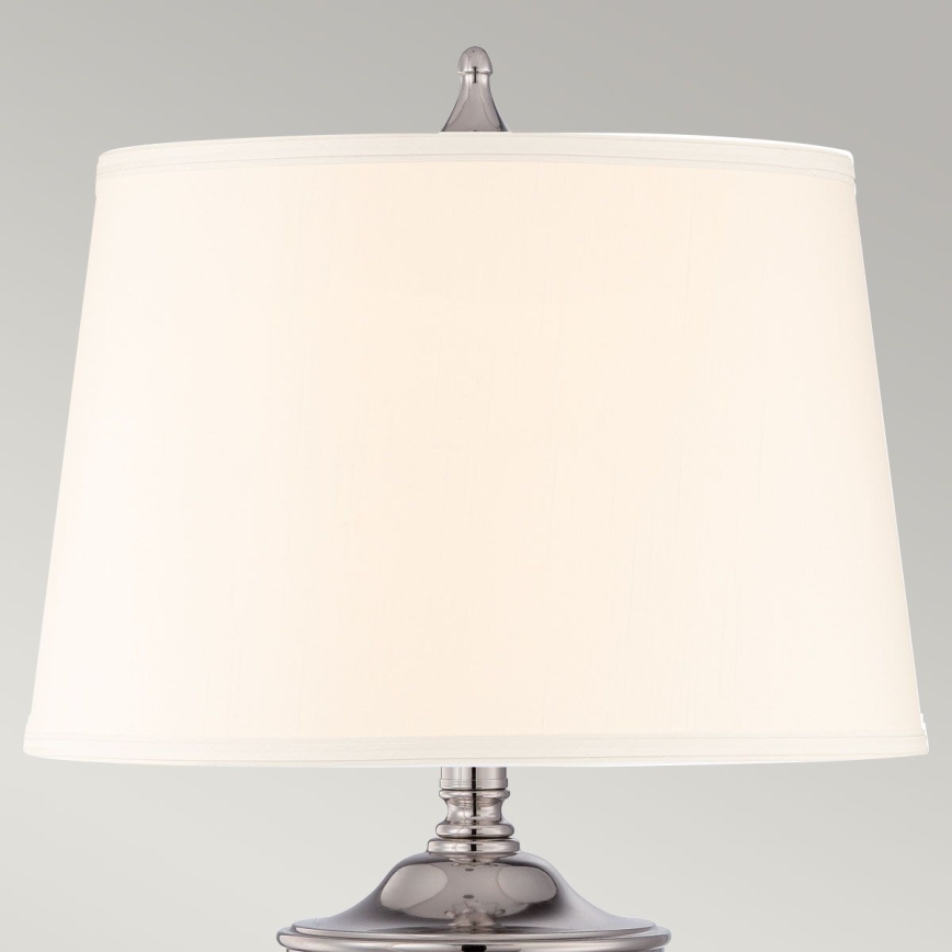 Quoizel - Настолна лампа DENNISON 1xE27/60W/230V лъскав хром