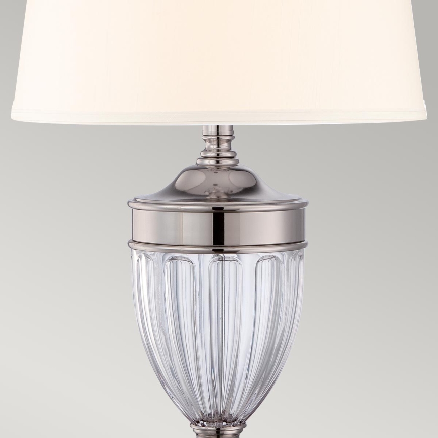 Quoizel - Настолна лампа DENNISON 1xE27/60W/230V лъскав хром