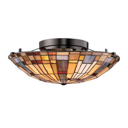 Quoizel - Плафон INGLENOOK 2xE27/60W/230V Ø 40,7 cm