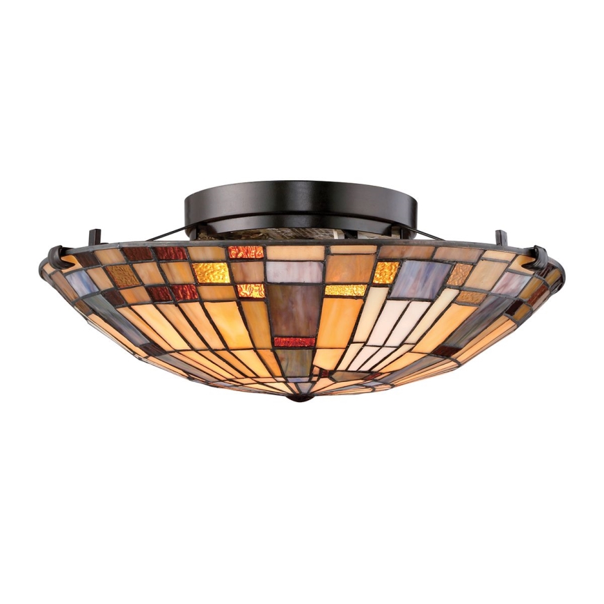 Quoizel - Плафон INGLENOOK 2xE27/60W/230V Ø 40,7 cm