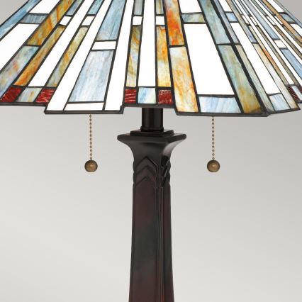 Quoizel - Настолна лампа MAYBECK 2xE27/60W/230V