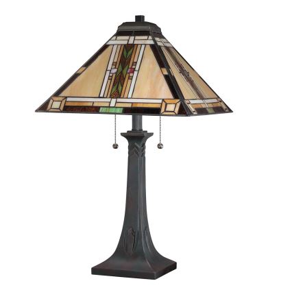 Quoizel - Настолна лампа NAVAJO 2xE27/60W/230V