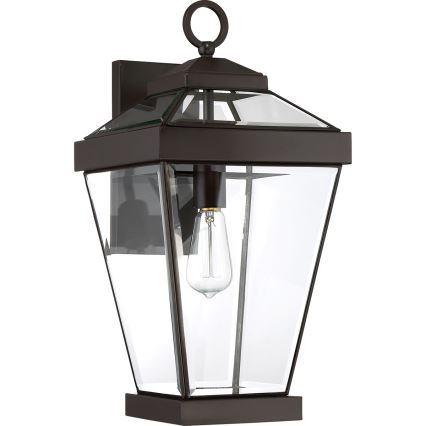 Quoizel - Екстериорен аплик RAVINE 1xE27/60W/230V IP44 кафяв