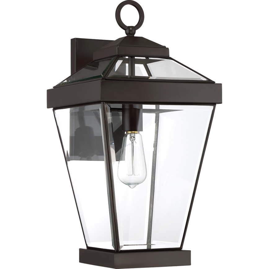 Quoizel - Екстериорен аплик RAVINE 1xE27/60W/230V IP44 кафяв