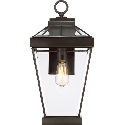 Quoizel - Екстериорен аплик RAVINE 1xE27/60W/230V IP44 кафяв