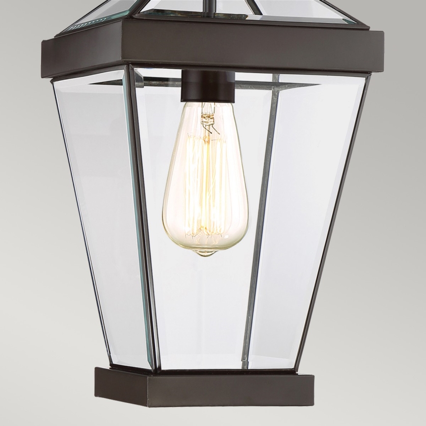 Quoizel - Екстериорен пендел RAVINE 1xE27/60W/230V IP23 кафяв