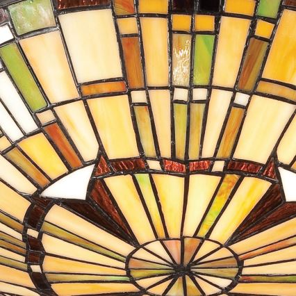 Quoizel - Потолно осветително тяло Tiffany REED 2xE27/60W/230V Ø 42 см