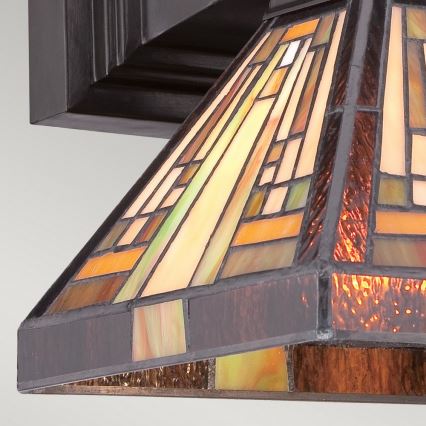 Quoizel - Стенно осветително тяло Tiffany STEPHEN 1xE27/100W/230V