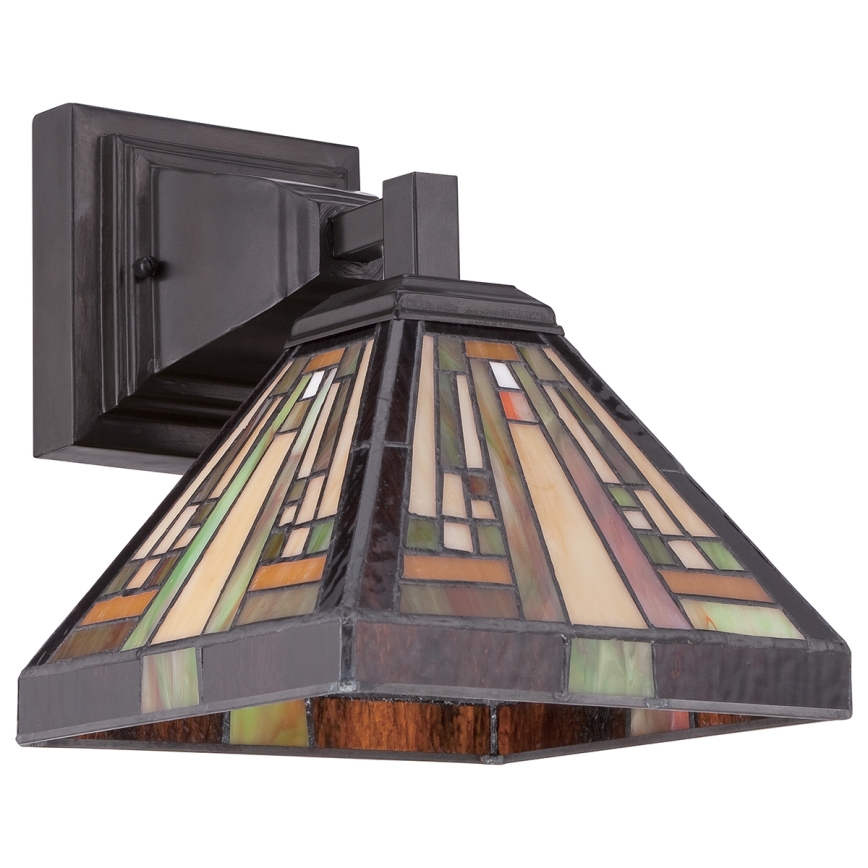 Quoizel - Стенно осветително тяло Tiffany STEPHEN 1xE27/100W/230V