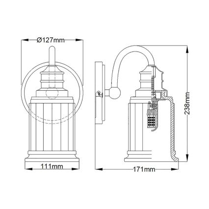 Quoizel - LED Аплик за баня SWELL 1xG9/3W/230V IP44