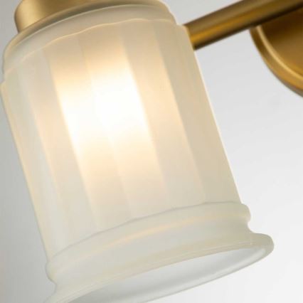 Quoizel - LED стенен аплик за баня SWELL 2xG9/3W/230V IP44 златист