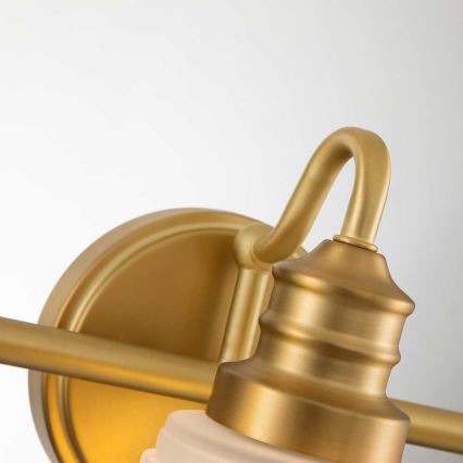 Quoizel - LED стенно осветително тяло за баня SWELL 3xG9/3W/230V IP44 златисто