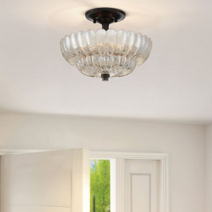 Quoizel - Плафон WHITECAP 3xE14/40W/230V Ø 29,7 cm