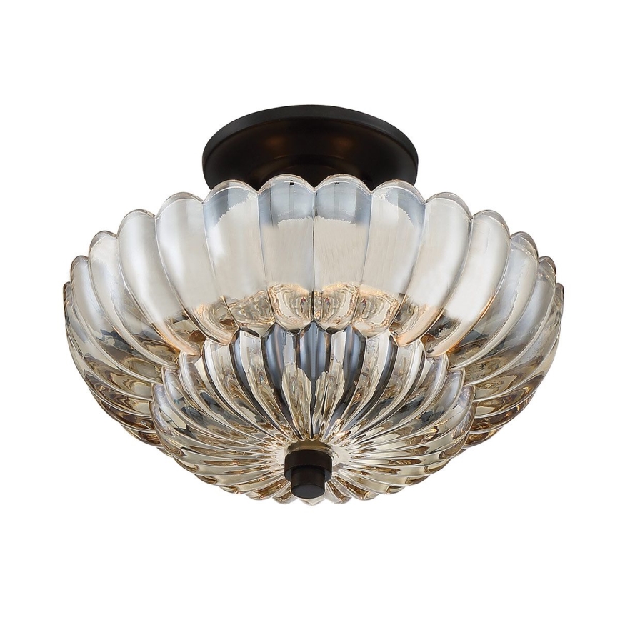 Quoizel - Плафон WHITECAP 3xE14/40W/230V Ø 29,7 cm