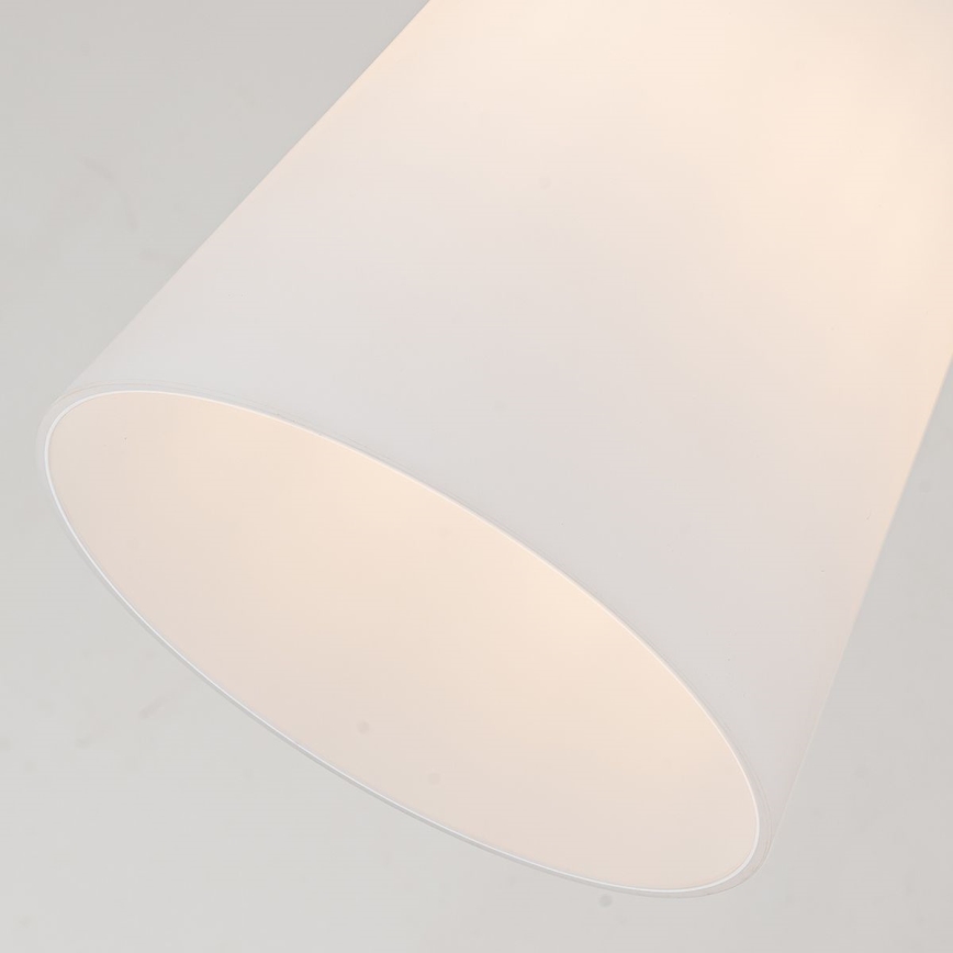Quoizel - Висящ полилей STARING 1xE27/40W/230V Ø 18,4 cm златист/патина/бял