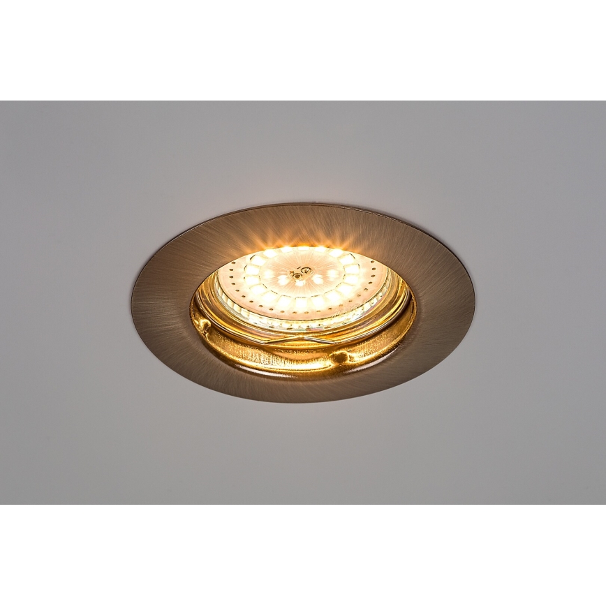 Rabalux - К-кт 3xLED Лампа за вграждане 3xGU10/3W/230V IP40