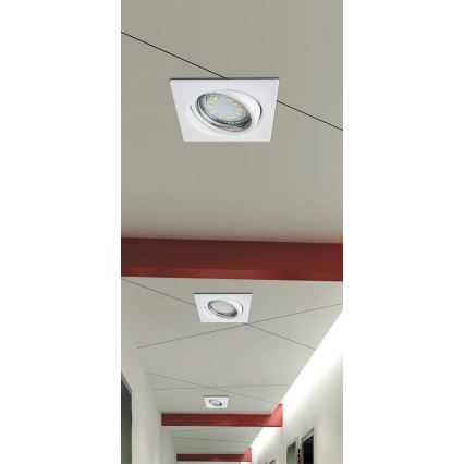 Rabalux - К-кт 3xLED Лампа за вграждане 3xGU10/3W/230V IP40