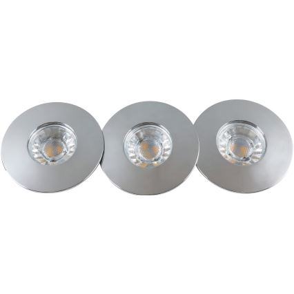 Rabalux - Комплект 3xLED За баня Осветление за окачен таван 3xLED/4W/230V IP44
