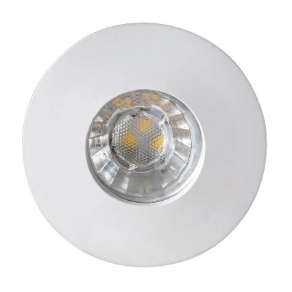 Rabalux - Комплект от 3 вградени LED осветителни тела за баня LED/4W/230V IP44