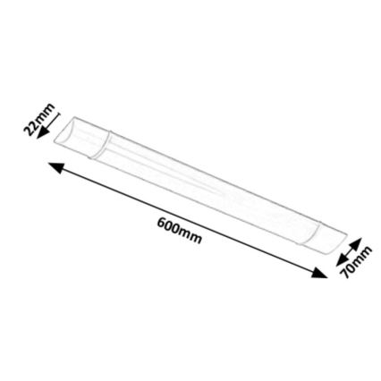 Rabalux - LED Лампа за под кухненски шкаф LED/20W/230V
