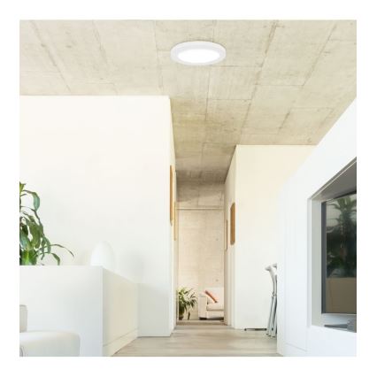 Rabalux - LED Плафон със сензор LED/18W/230V 4000K 22,5 см