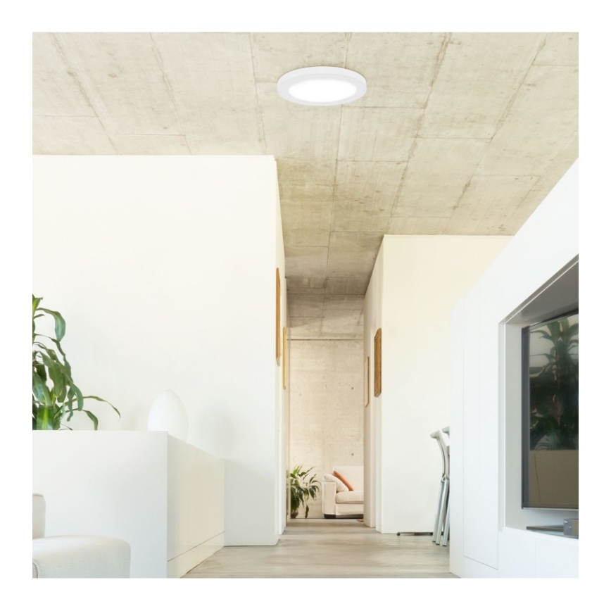 Rabalux - LED Плафон със сензор LED/18W/230V 4000K 22,5 см