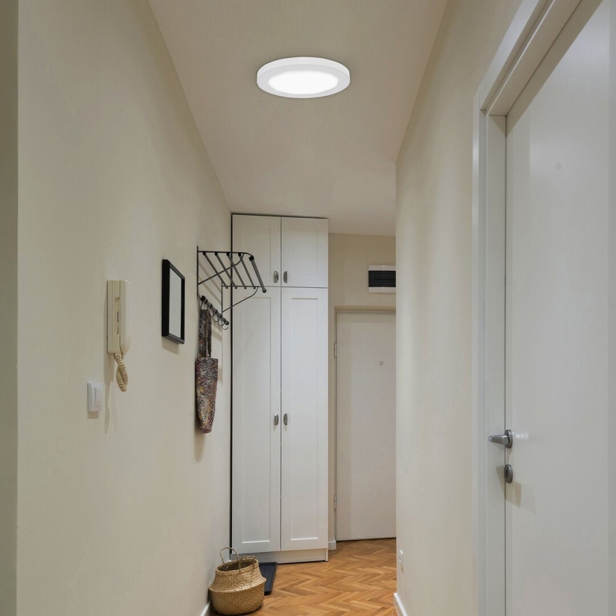 Rabalux - LED таванен плафон със сензор, 30 W/230 V, диаметър 33 см