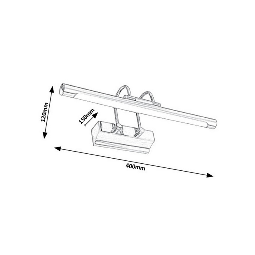 Rabalux - LED осветление за картина LED/9W/230V