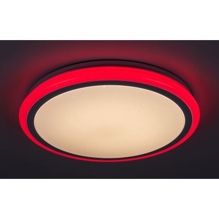 Rabalux - димируем таванен LED плафон с дистанционно управление, RGB, 32W/230V, Ø 40 см