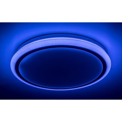 Rabalux - димируем таванен LED плафон с дистанционно управление, RGB, 32W/230V, Ø 40 см