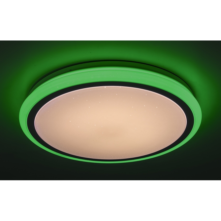 Rabalux - димируем таванен LED плафон с дистанционно управление, RGB, 32W/230V, Ø 40 см